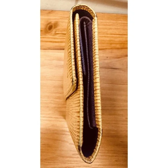 Louis Vuitton Epi Long Wallet International Yellow Purple Interior Pre-owned - Picture 6 of 15